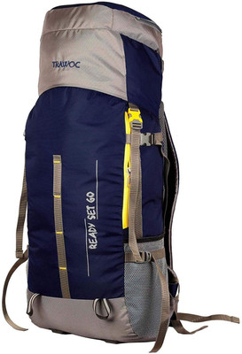 

TRAWOC SHK01-N-BLUE Trekking Bag Rucksack - 55(Blue)