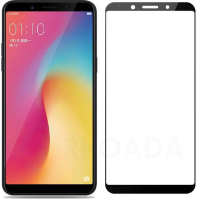 Express Buy Edge To Edge Tempered Glass for Realme 2(Pack of 1)