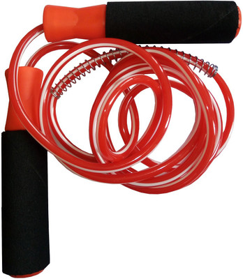 

ILARTE Home Gym Fitness Red Ball Bearing Ball Bearing Skipping Rope(Red, Length: 259 cm)