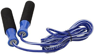 

ILARTE Home Gym Fitness Blue Ball Bearing Ball Bearing Skipping Rope(Blue, Length: 259 cm)