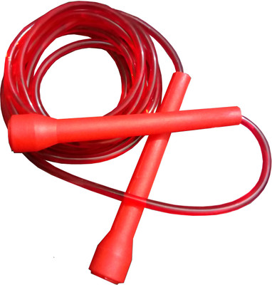 

ILARTE Red Premium Quality Fitness Speed Speed Skipping Rope(Red, Length: 259 cm)