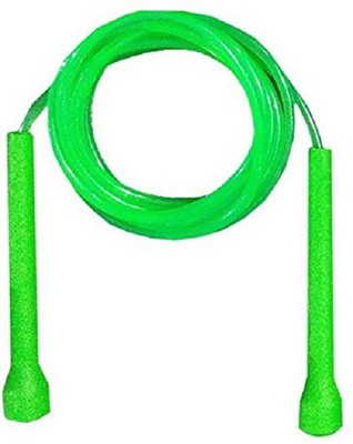 

ILARTE Green Premium Quality Fitness Speed Speed Skipping Rope(Green, Length: 259 cm)