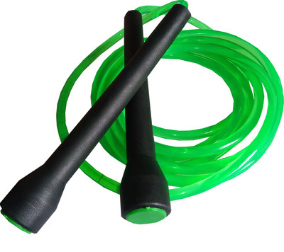 

ILARTE Green Premium Quality Fitness Speed Speed Skipping Rope(Green, Length: 259 cm)