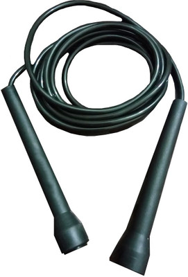 

ILARTE Black Premium Quality Fitness Speed Speed Skipping Rope(Black, Length: 259 cm)
