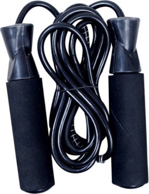 

ILARTE Home Gym Fitness Black Ball Bearing Ball Bearing Skipping Rope(Black, Length: 259 cm)