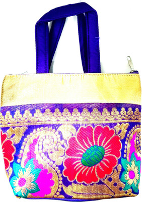 

Feel alive Women Casual Multicolor Silk Hand-held Bag