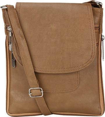 

BumBart Collection Women Evening/Party, Formal Brown Leatherette Sling Bag
