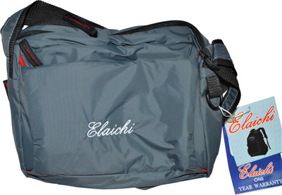 

Elaichi Men & Women Sports, Formal Grey Nylon Sling Bag