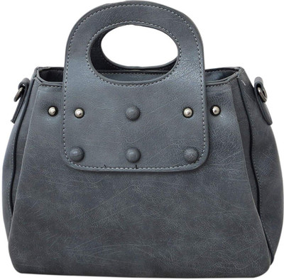

High Valley Fashion Women Casual Grey Genuine Leather Shoulder Bag