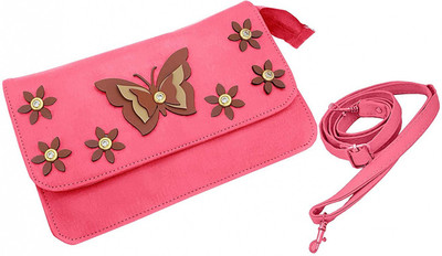 

BUY FOR CHANGE LLP Women Casual, Formal Pink PU Sling Bag