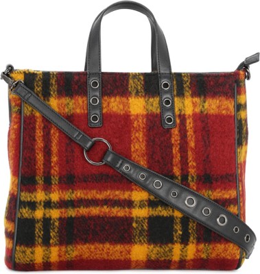 

London Rag Women Casual Multicolor Wool Tote