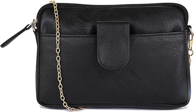 

AFRE Women Casual Black PU Clutch