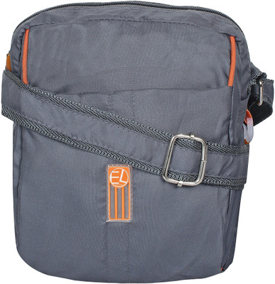 

EzeeLives Men Casual, Evening/Party Grey Synthetic Fabric Messenger Bag