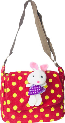 

Lelys Women Casual Red, Yellow Cotton Sling Bag