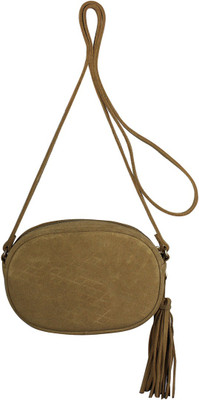 

London Rag Women Casual Brown Synthetic Leather Sling Bag