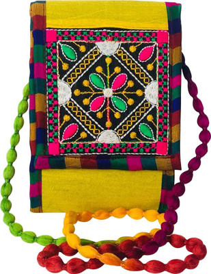 

Lelys Women Casual Multicolor Cotton Sling Bag