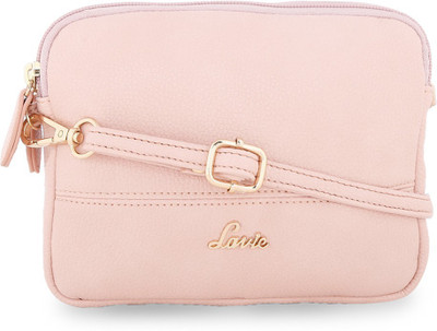 

Lavie Women Casual, Formal Pink Polyester Sling Bag
