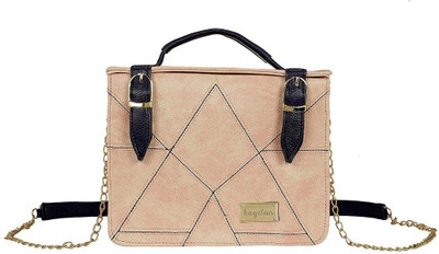 

Bagclan Women Casual Beige Genuine Leather Sling Bag