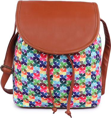 

Suprino Women Casual Multicolor Canvas Sling Bag
