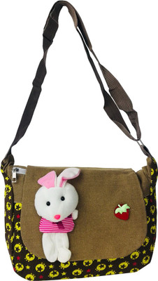 

Lelys Women Casual Green Genuine Leather Sling Bag