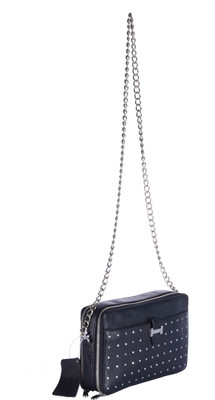 

Yew Leather Labs Women Formal Black Genuine Leather Sling Bag