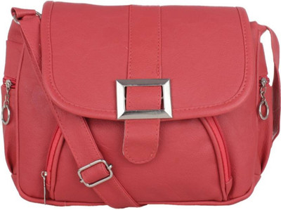 

Camelus Women Evening/Party, Casual, Formal Maroon PU Sling Bag
