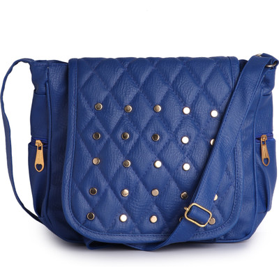 

Element cart Women Evening/Party Blue PU Sling Bag