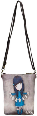 

High Valley Fashion Women Casual Multicolor Genuine Leather Sling Bag