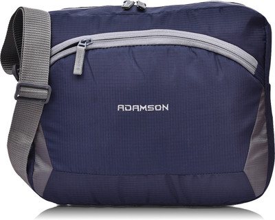 

Adamson Men Casual Blue Polyester Sling Bag