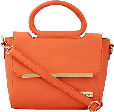 

Erica Fashion Women Evening/Party Orange PU Sling Bag