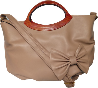 

eweft Women Casual Beige PU Sling Bag