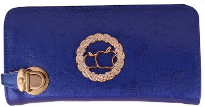 

Awis Women Evening/Party Blue Cotton Clutch