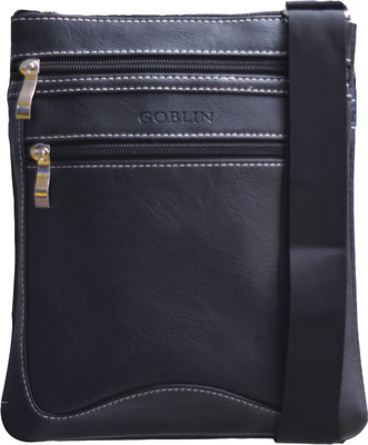 

GOBLIN Men & Women Casual Blue PU Sling Bag