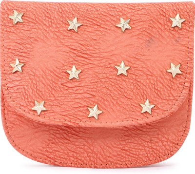 

GLORIST Women Evening/Party Pink Leatherette Sling Bag