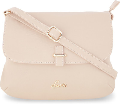 

Lavie Women Casual Beige Polyester Sling Bag