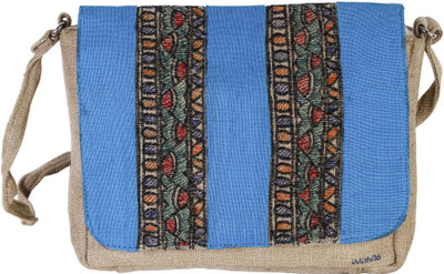 

iMithila Women Evening/Party, Casual Multicolor Jute, Cotton Sling Bag