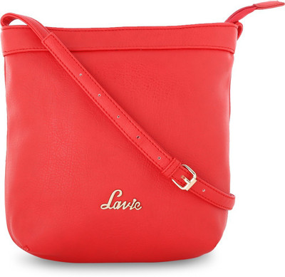 

Lavie Women Casual Pink Polyester Sling Bag