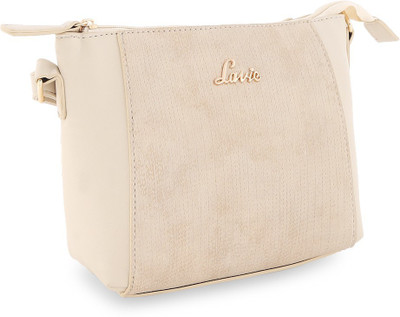 

Lavie Women Casual Beige Polyester Sling Bag