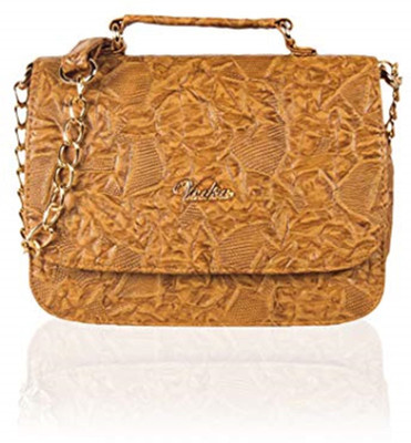

Voaka Women Casual, Evening/Party, Formal Tan PU Sling Bag