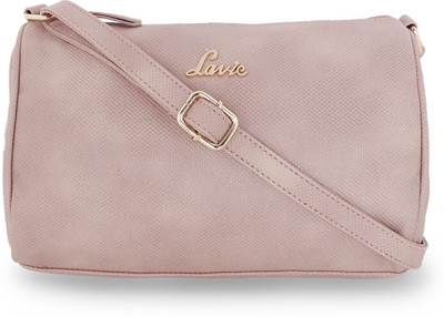 

Lavie Women Casual Pink Polyester Sling Bag