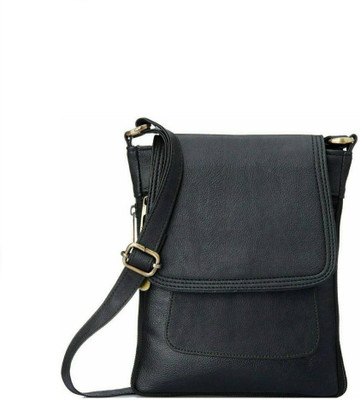 

BLITHESOME Women Evening/Party, Casual Black PU, Polyester Sling Bag