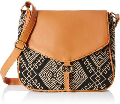 

Kanvas Katha Women Casual Multicolor Canvas Sling Bag