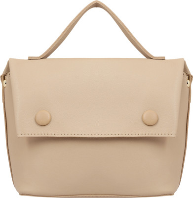 

Urban Myna Women Casual Beige PU Hand-held Bag