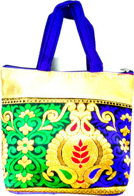 

Feel alive Women Evening/Party, Casual Multicolor Silk Hand-held Bag