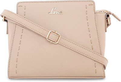 

Lavie Women Casual, Formal Beige Polyester Sling Bag