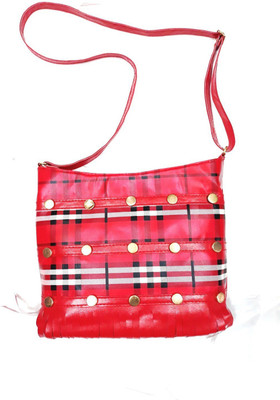 

DELMA Women Casual, Formal Multicolor Leatherette Sling Bag