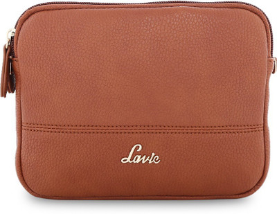 

Lavie Women Casual Brown Polyester Sling Bag