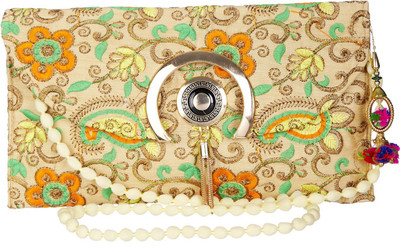 

GiftingTree Women Evening/Party Multicolor Cotton Sling Bag