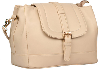 

Deniza Women Evening/Party, Casual, Formal Beige PU Sling Bag