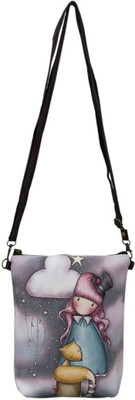 

High Valley Fashion Women Casual Multicolor Genuine Leather Sling Bag